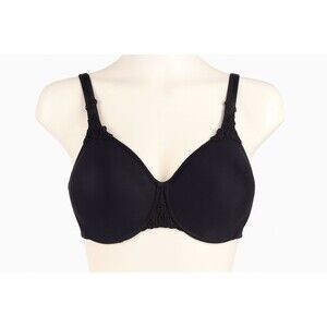 Wacoal BODYSUEDE 85814 Black Ultra Full Figure Seamless UW Bra - 34C NWT